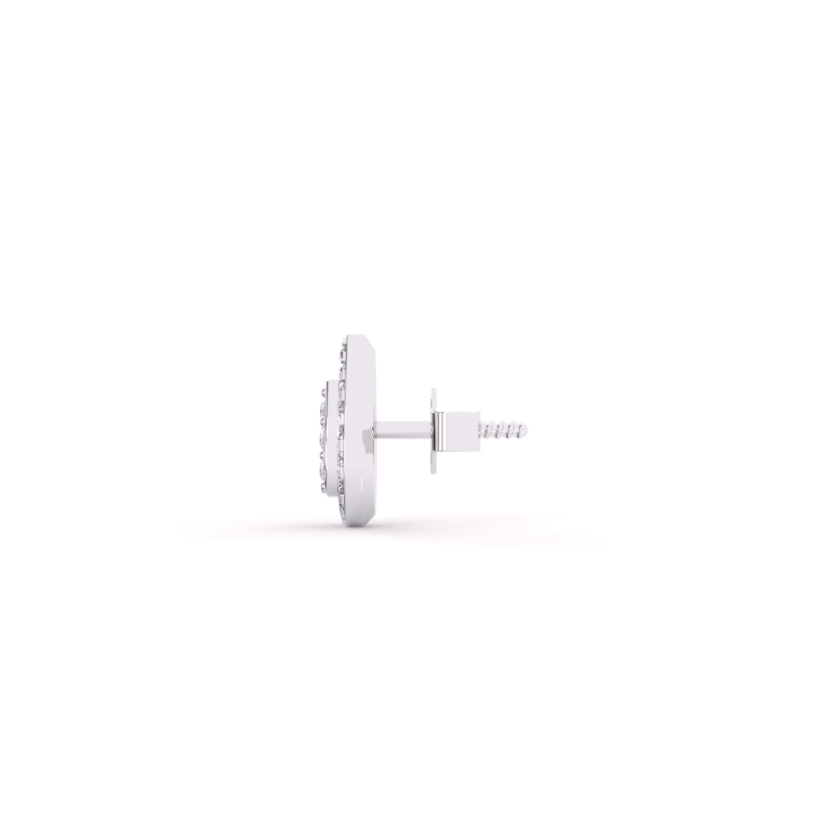 Latest Tear Drop Diamond Girls Earrings